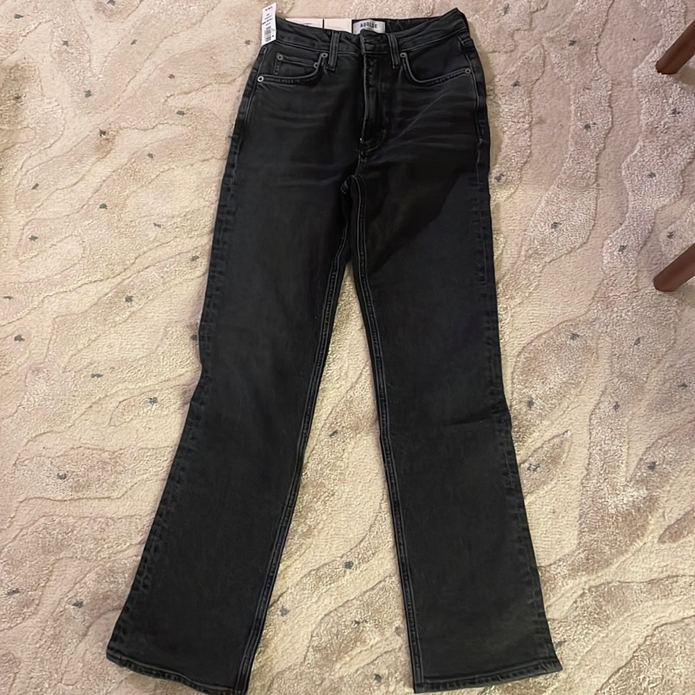 Agolde vintage boot in technique sz 24 NWT